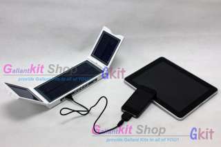 12,000mAh Solar Battery Charger  Laptop, iPad, iPhone 4  