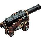Naval Cannon Model 18th Century British Wood Trunk 1800 items in Fully 