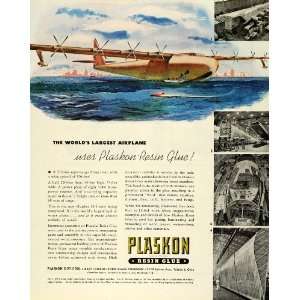   Spruce Goose Flying Boat Aircraft   Original Print Ad: Home & Kitchen