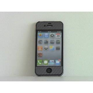 iPhone 4S Scratch Proof Protective Covering (Grey Carbon Fiber) by 