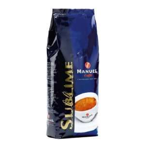 Sublime Italian Espresso Beans   Manuel Caffe  1 Kg (2.2 lb)  