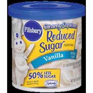   Sugar Vanilla Frosting   12 Pack  Grocery & Gourmet Food