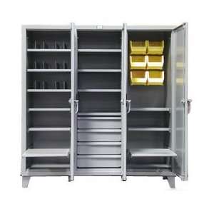  Strong Hold® Triple Shift Cabinet 74x24x78 3 Door All 