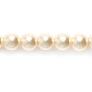   Glass Pearl, 5 mm, Victorian Ivory, 180 Pack: Arts, Crafts & Sewing
