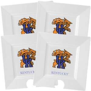  Kentucky Wildcats White 4 Pack Party Plates Sports 