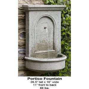  portico wall fountain 