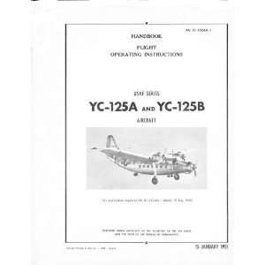  Northrop YC 125 Aircraft Flight Manual Northrop Books