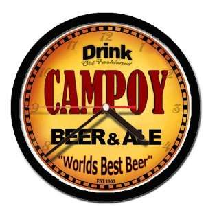  CAMPOY beer and ale cerveza wall clock: Everything Else