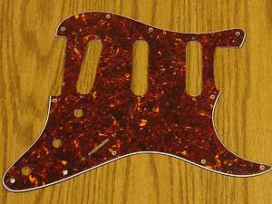 NEW Stratocaster Strat Red Tortoise PICKGUARD 3 Ply  