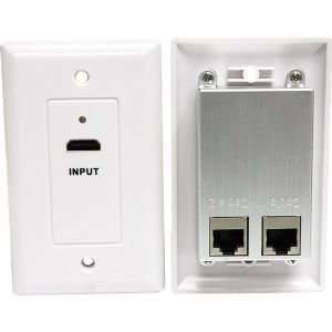  New HDMI over Cat5e Wall Plate, White   CL4451 