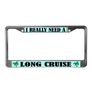  Travel Cruise Travel License Plate Frame by CafePress 