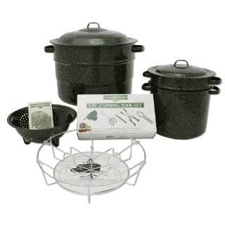 Granite Ware 12 Piece Enamel on Steel Canning Kit with Blancher