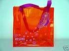 ANNA SUI Authentic Orange Plastic Bag with Paper bag