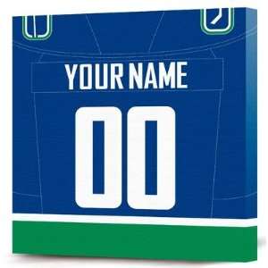  GameOnImages NHL292010 NHL Vancouver Canucks Jersey Custom 