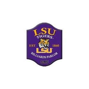  Louisiana State Pub Style Billiard Parlor Sign 18W x 14L 