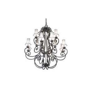 Kalco Lighting Stratford 12 Light Chandelier   3227 / 3227CA/S15 