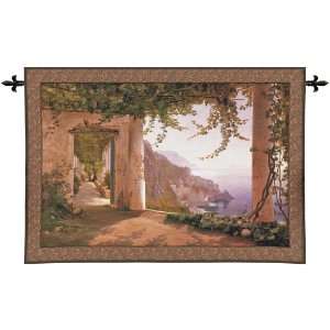  Amalfi Dai Cappuccini Landscape Wall Tapestry Medium 
