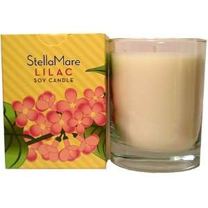    Stella Mare Lilac 10 Ounce Candle In Glass