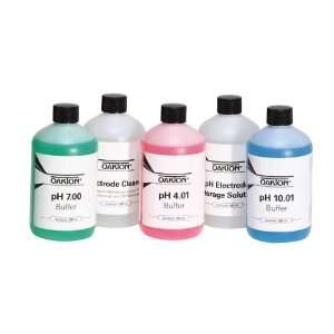 Solution Pack, one 500 mL bottle each of pH 4.01, 7.00, 10.00, storage 