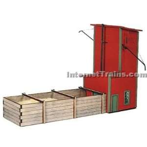   Builders HO Scale Sand Drying & Storage Facility Kit: Toys & Games