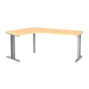  Bush Momentum Left Dog Leg Desk, Natural Maple 34DLLAC 