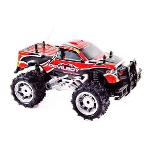   9105 R/C Remote Controlled Off Road Racing Car Toy (Red): Toys & Games