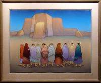 Gorman Ranchos Twilight Hand Signed Lithograph Art L@@K SUBMIT 
