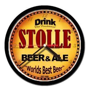  STOLLE beer and ale cerveza wall clock: Everything Else