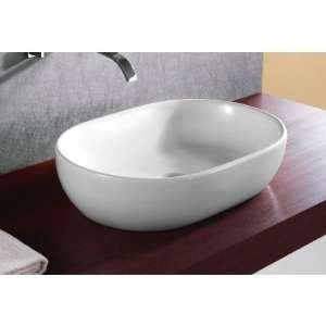    Nameeks CA4916 Caracalla Bathroom Sink In White: Home Improvement