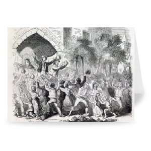 Attack on the Workhouse at Stockport in 1842..   Greeting 