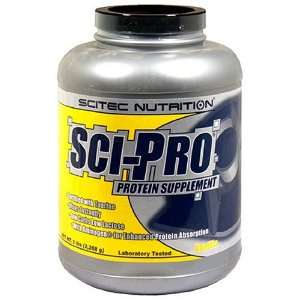  Scitec Nutrition Sci Pro Protein Supplement, Vanilla, 5 