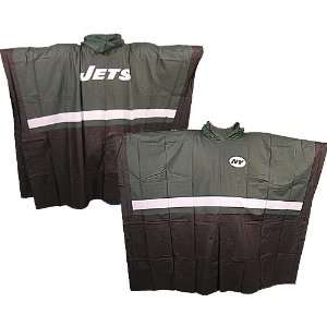  New York Jets Official Team Poncho: Sports & Outdoors