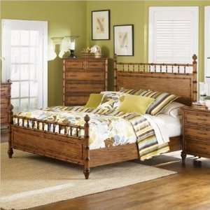  B146956Q Palm Bay Queen Poster Bed in Toffee: Home 