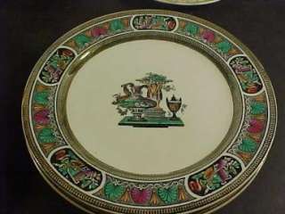Thomas Booth & Sons Vase 9 3/4 Dinner Plate 1868  