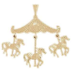   CleverEves 14k Gold Charm Carousels 3.5   Gram(s) CleverEve Jewelry