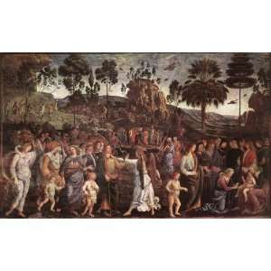  Acrylic Keyring Perugino Pietro Moses s Journey into Egypt 