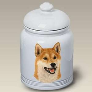  Shiba Inu Dog   Linda Picken Treat Jar: Everything Else