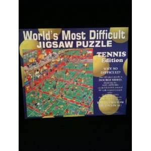  Worlds Most Difficult Jigsaw Puzzle  Tennis Edition (529 
