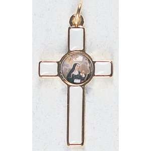   St. Rita Cascia   Pendant   1 and 1/2in. Height   IMPORTED FROM ITALY