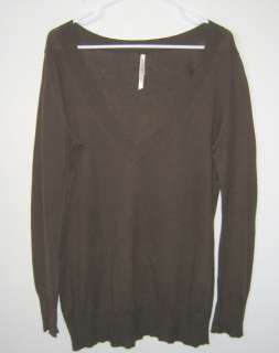 Womens AEROPOSTALE Thin Brown Sweater Size L  