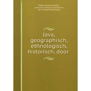   §ois Snelleman, Jan Frederik Niermeyer Pieter Johannes Veth  Books