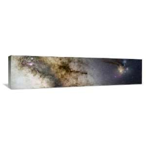 Milky Way Starscape   Gallery Wrapped Canvas   Museum Quality  Size 