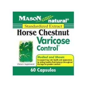 Mason natural horse chestnut 300 mg varicose control capsules   60 ea
