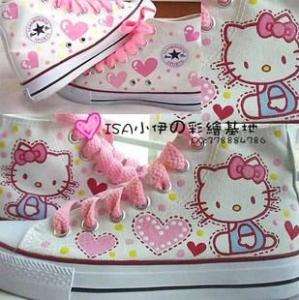 Hello Kitty Womens canvas shoes  