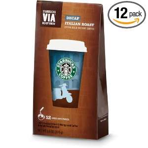 Starbucks VIA® Ready Brew Decaf Italian Roast Coffee by Starbucks 