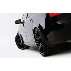   Staggered Benz C300 C320 C350 Wheels Rims Black 4pc   1Set: Automotive