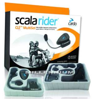 Cardo Scala Rider Q2 MultiSet Pro Bluetooth Motorbike Headset