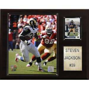  NFL Steven Jackson St. Louis Rams Player Plaque: Sports 