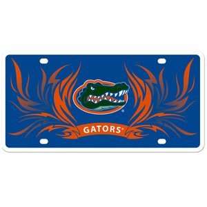 NCAA Florida Gators License Plate Flame:  Sports & Outdoors