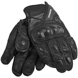  Honda Collection FMX Leather Gloves   Small/Black 